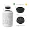Glitzhome® 8.5" Leaf Cutout Solar Powered Hanging Lantern